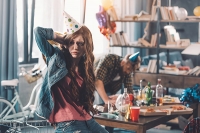 Before and After Party Cleanup